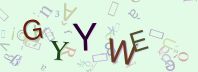 This is a captcha-picture. It is used to prevent mass-access by robots. (see: www.captcha.net)